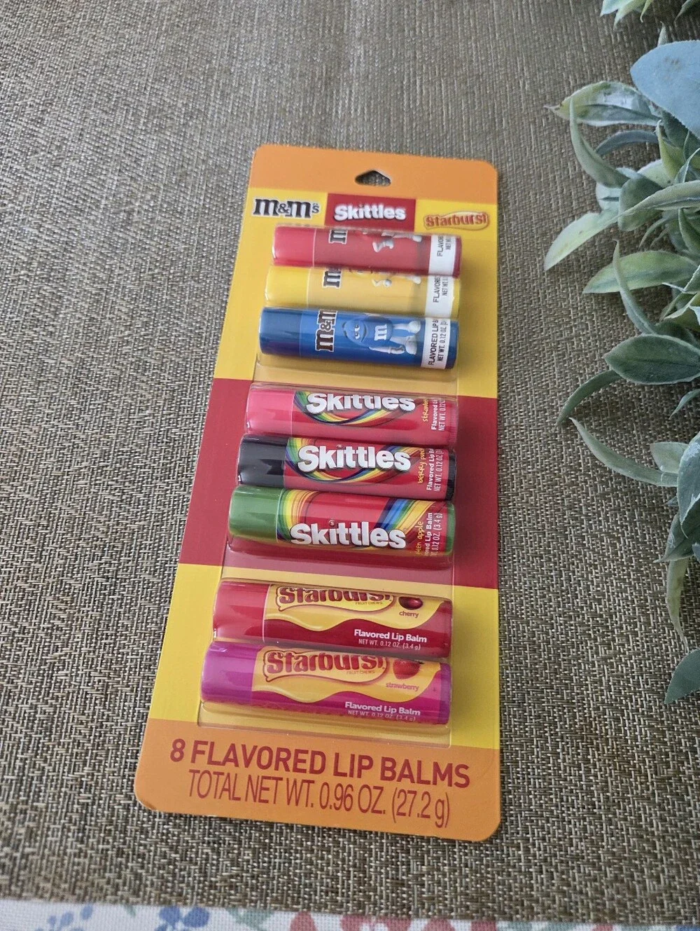 Lip Balms, Set Of Eight
